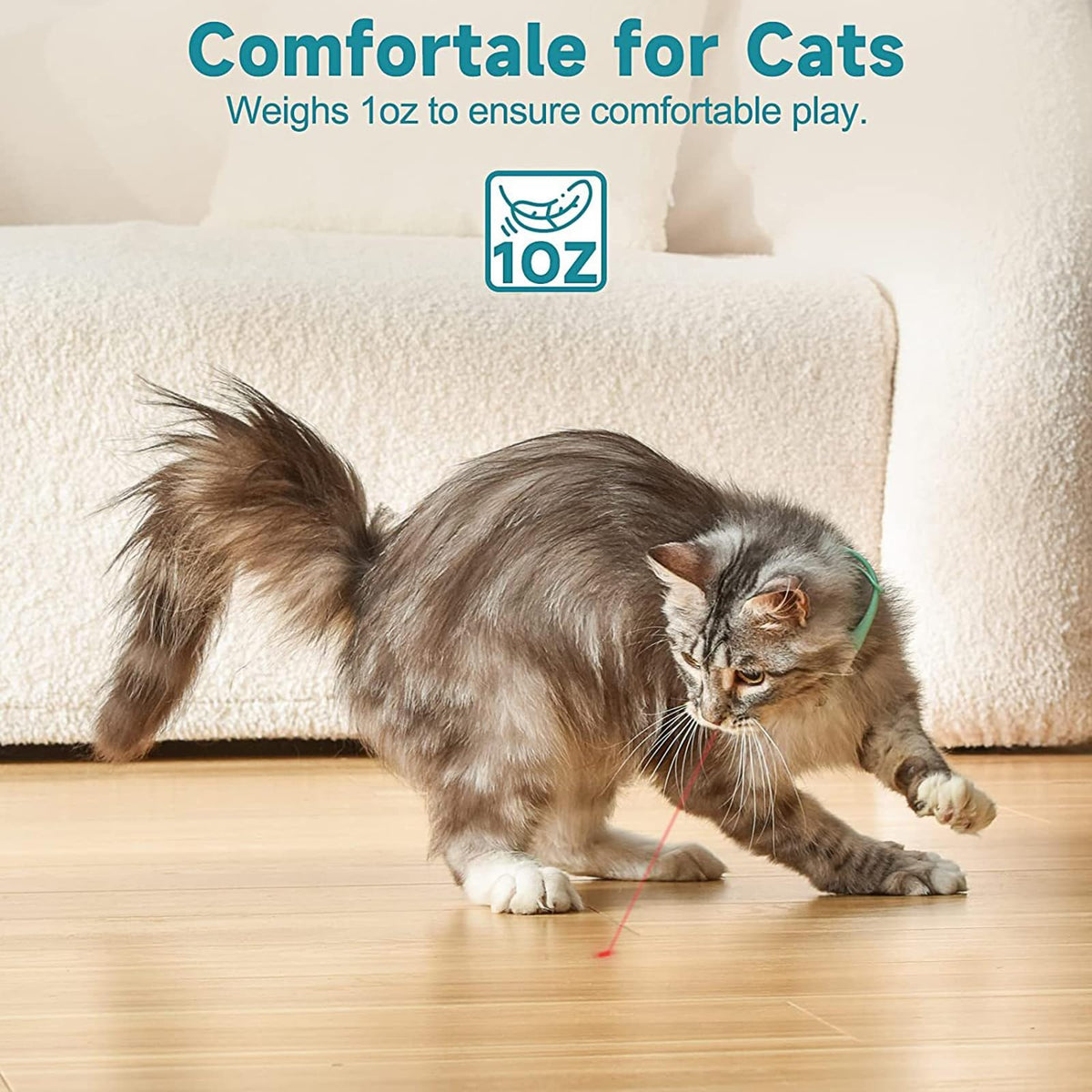 Rechargeable Laser Cat Toy Collar Y6815