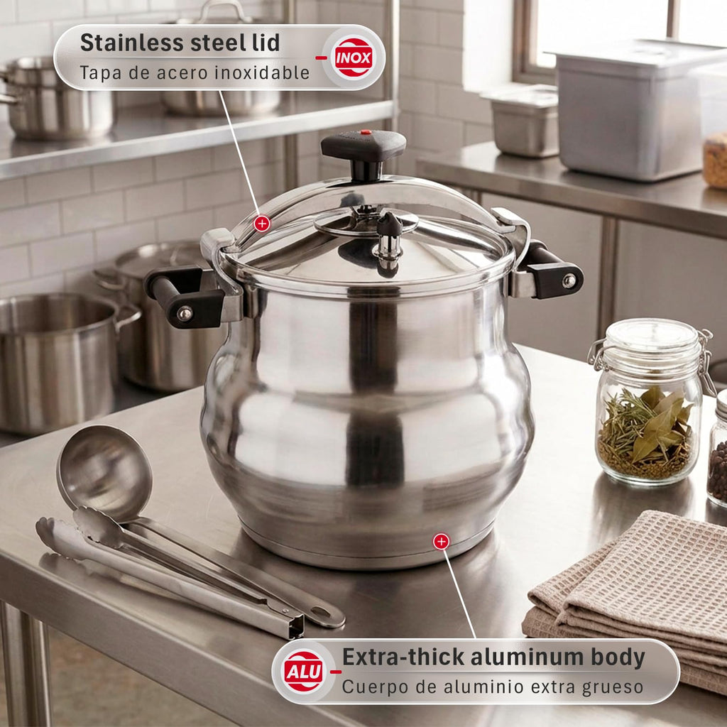23.2-Quart Aluminum Pressure Cooker V26160