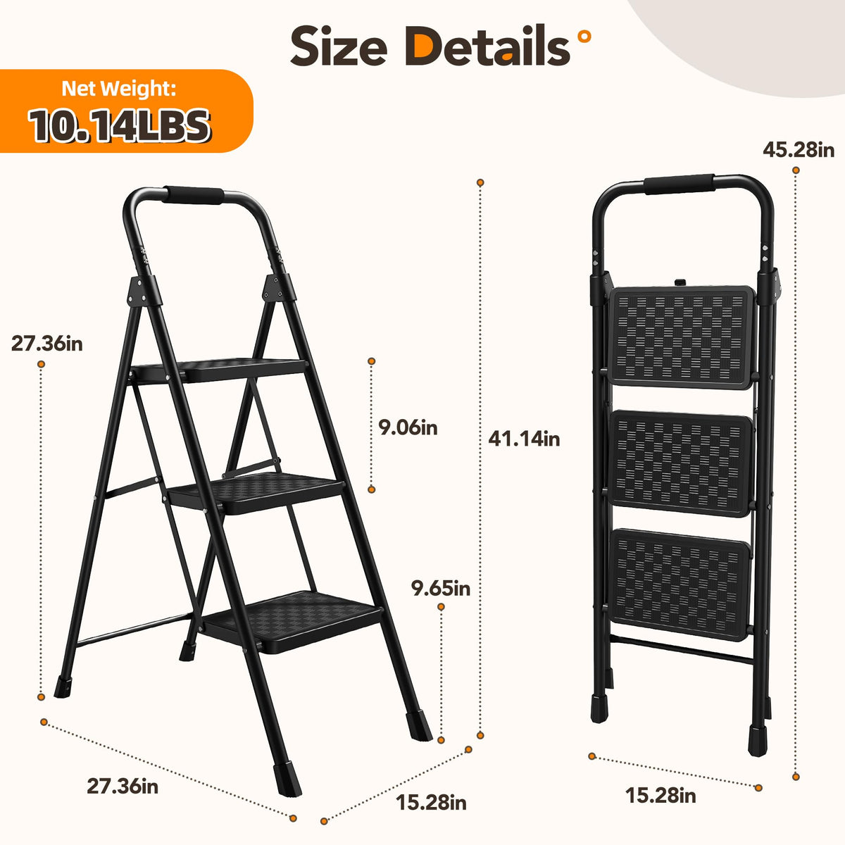 3 Step Ladder A8900