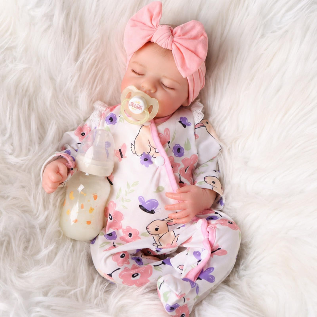 20 Inch Closed-Eye Reborn Baby Doll A600