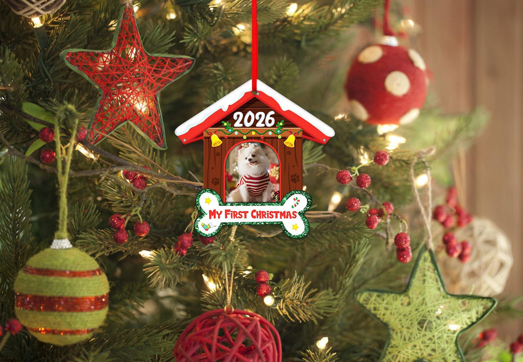Dog Picture Frame Ornament M7891