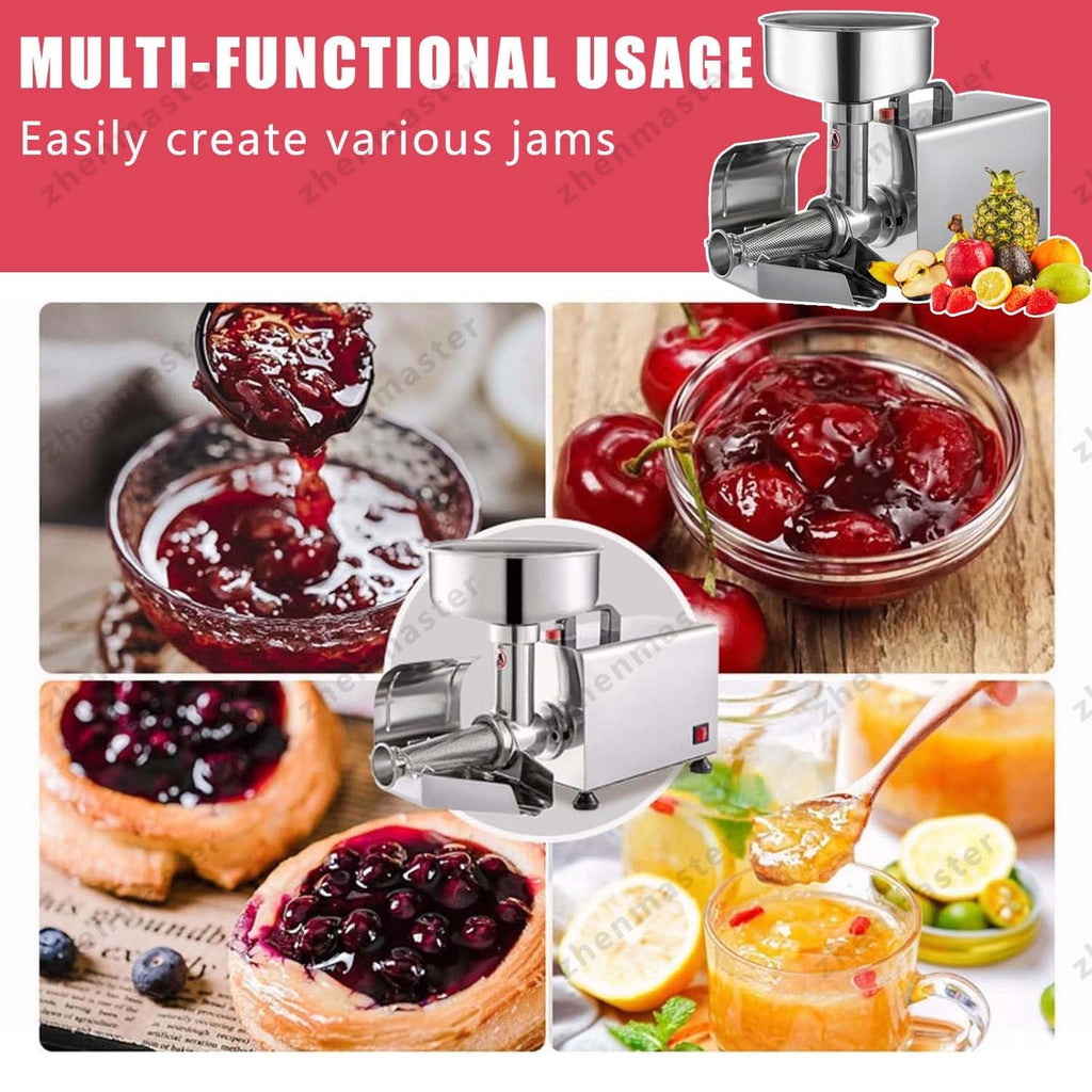 450W Stainless Steel Electric Tomato Strainer F876829