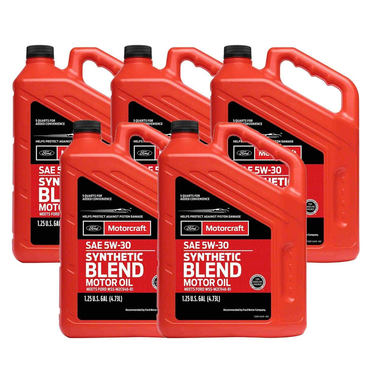 5W-30 Synthetic Blend Motor Oil 25 Quart K3434