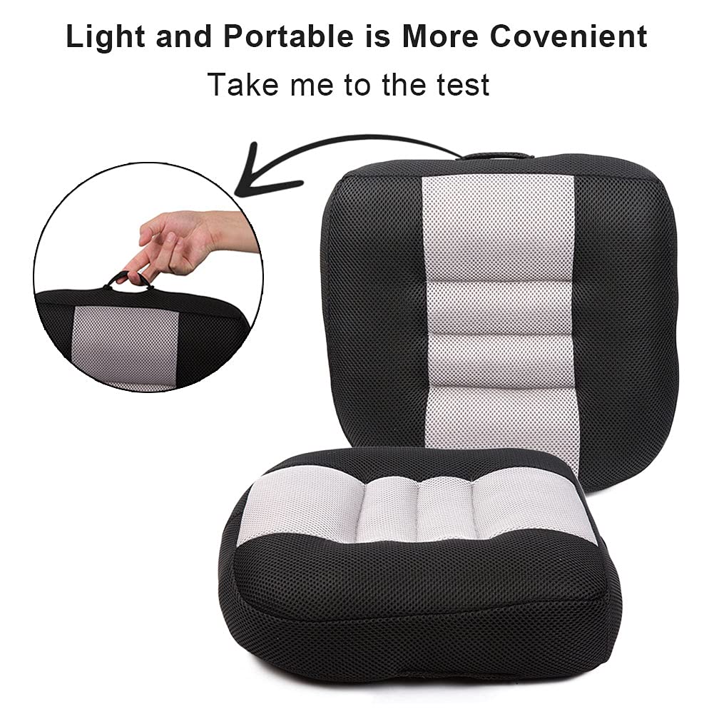 Car Booster Seat Cushion Pure Black A72385