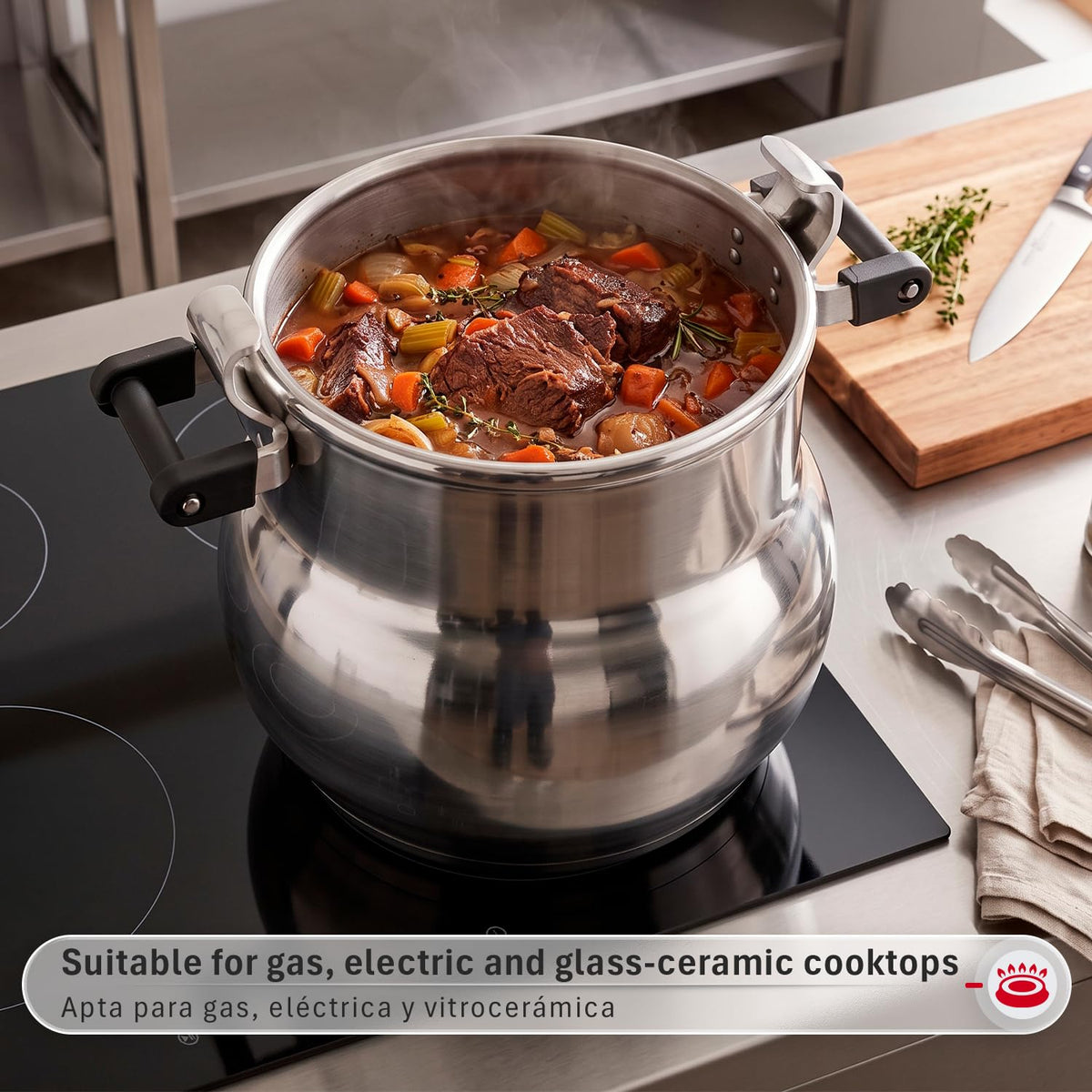 23.2-Quart Aluminum Pressure Cooker V26160