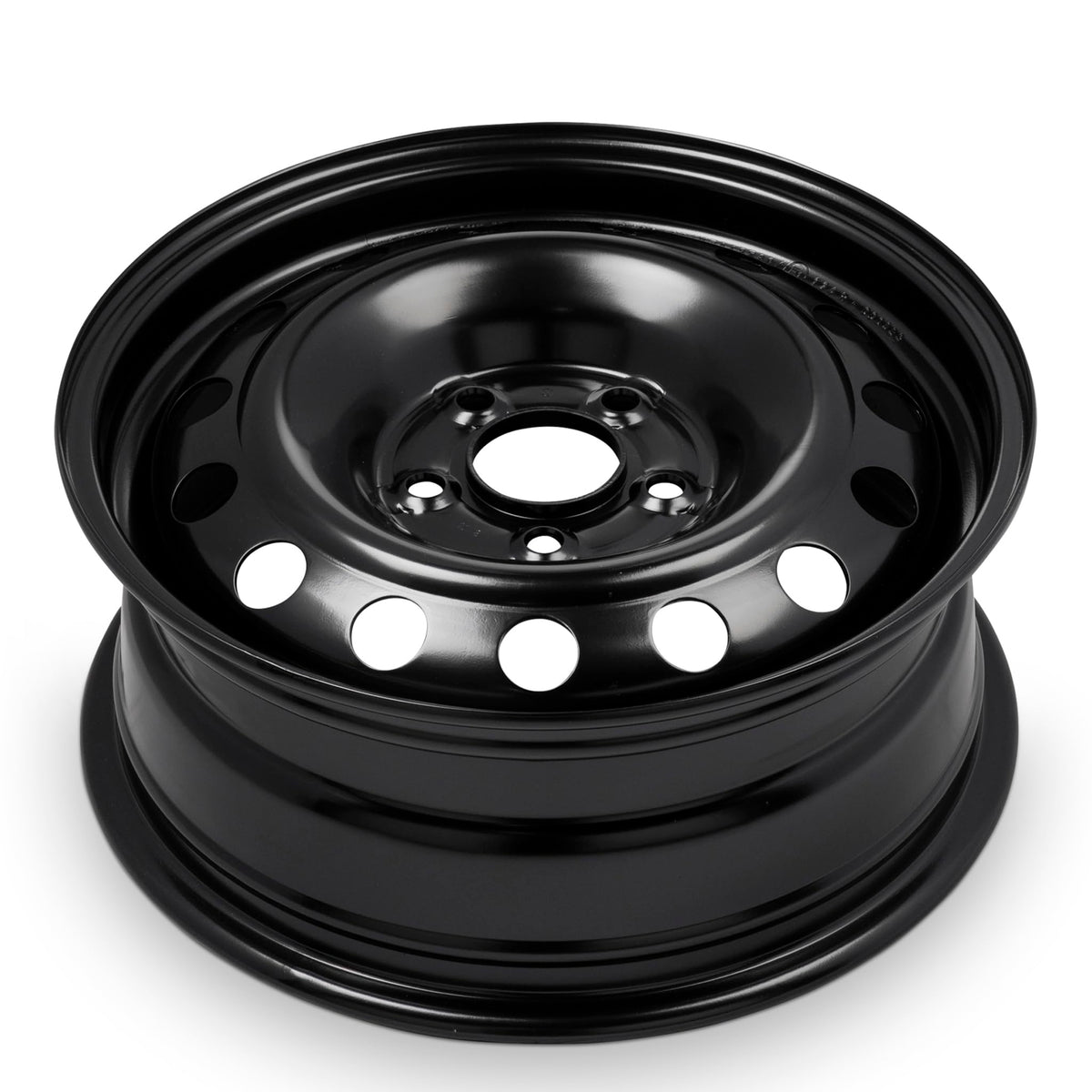 16 Inch Painted Black Car Wheel V90754