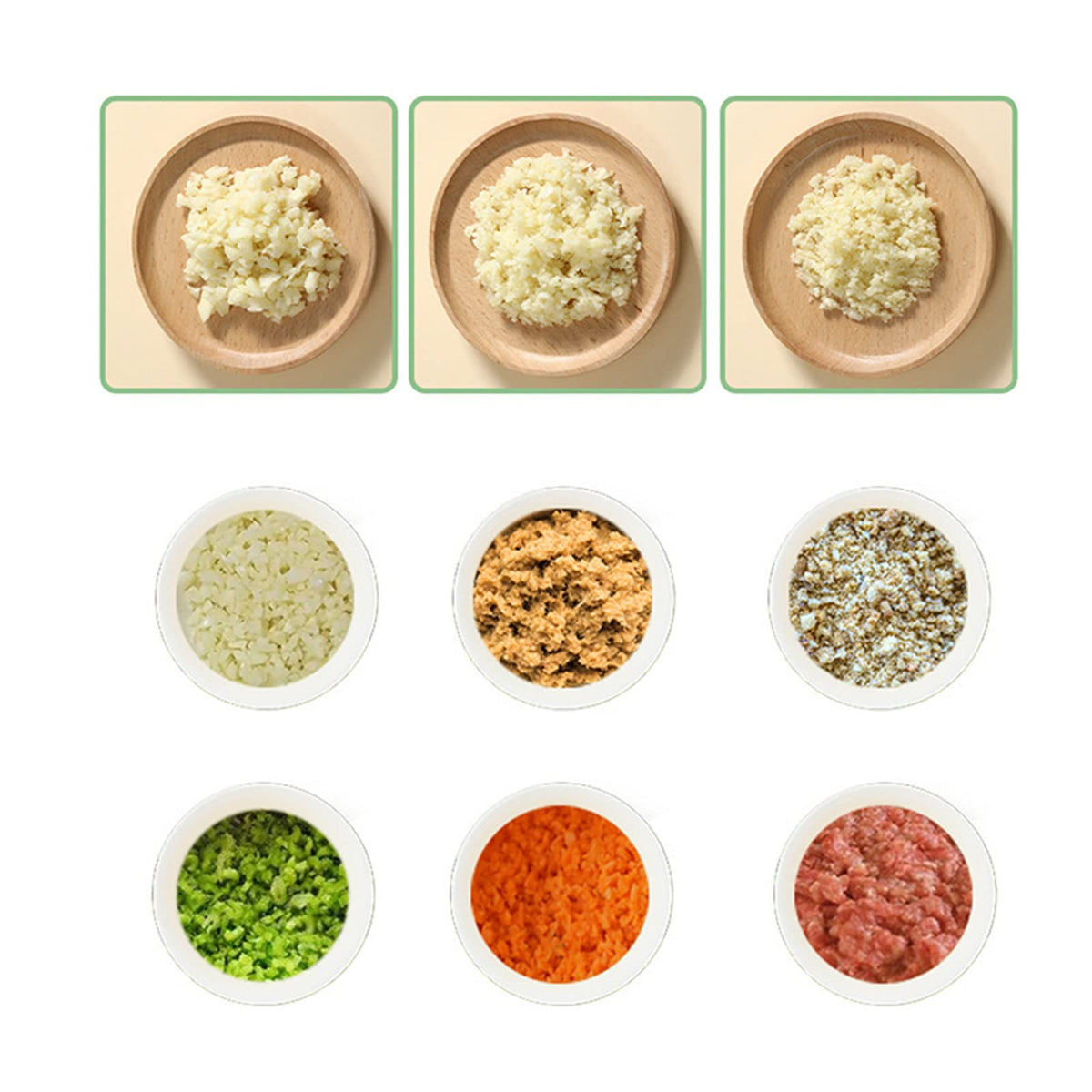 4 in 1 Handheld Electric Vegetable Cutter Set Q933