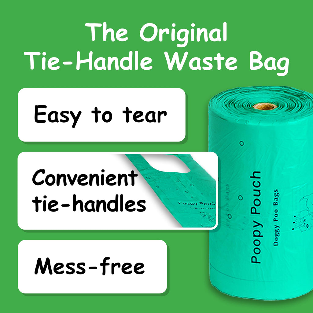 Lemon-Scented Pet Waste Bags with Handles 2400pcs Q65551