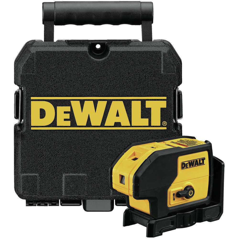 Self-Leveling 3-Beam Red Line Laser with Carrying Case Q9978