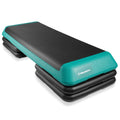 Adjustable Aerobic Exercise Step Platform with 4 Risers A383664
