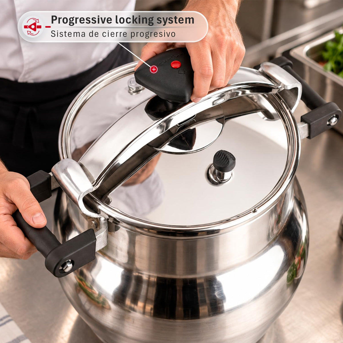 23.2-Quart Aluminum Pressure Cooker V26160