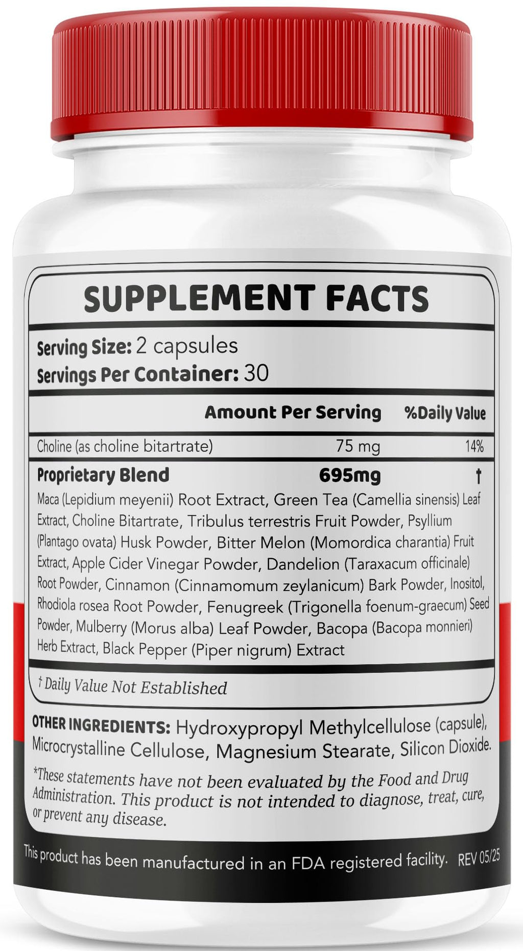 All Natural Supplement Pills, 300 Capsules Q8457