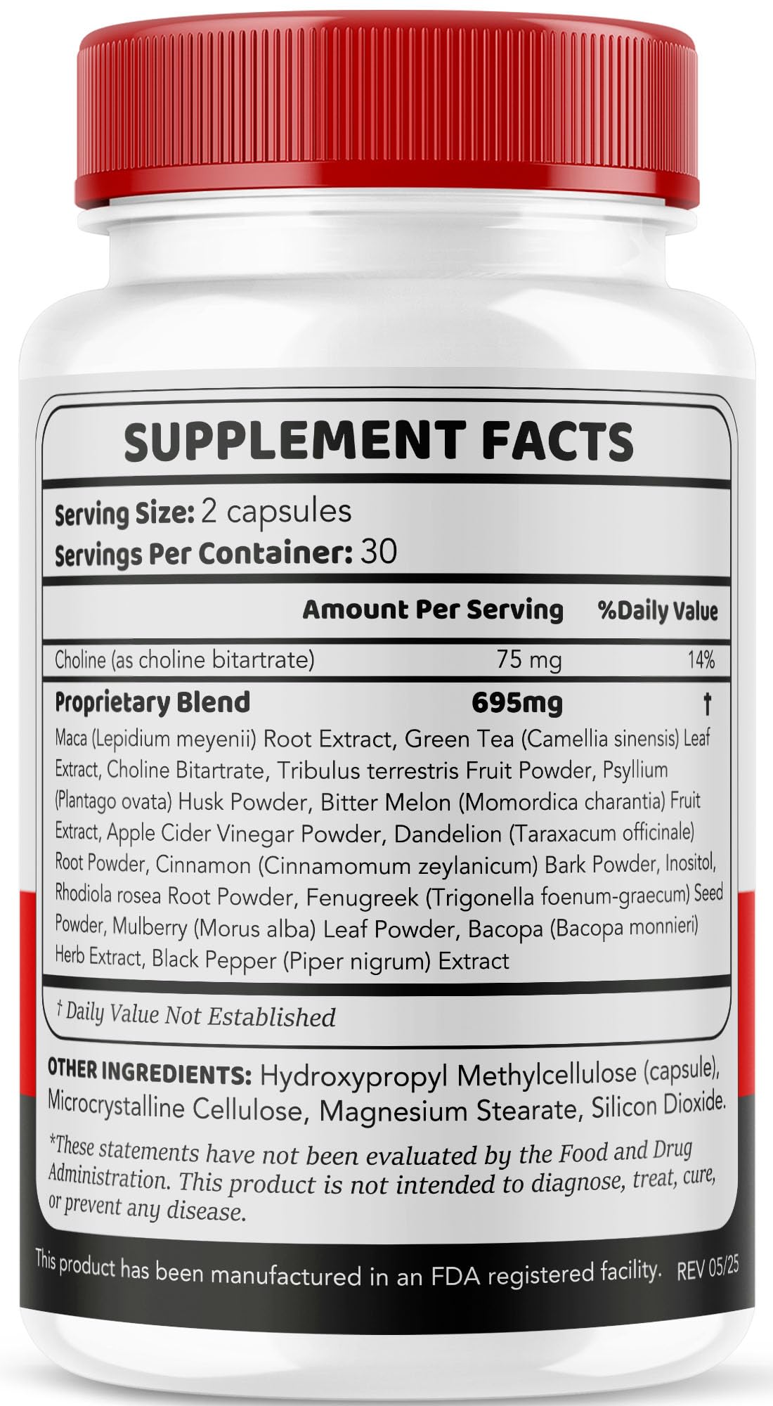 All Natural Supplement Pills, 300 Capsules Q8457