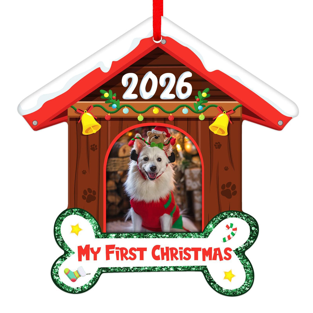 Dog Picture Frame Ornament M7891