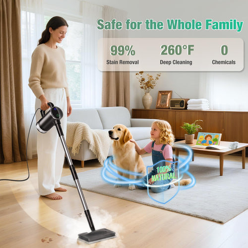 11-in-1 Detachable Handheld Steam Mop K6701