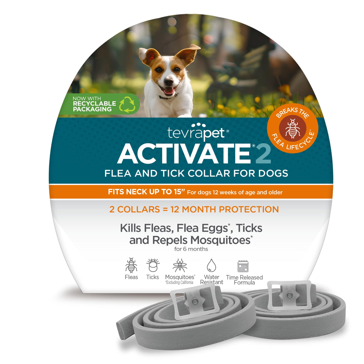 Flea and Tick Collar for Small Dogs D4690
