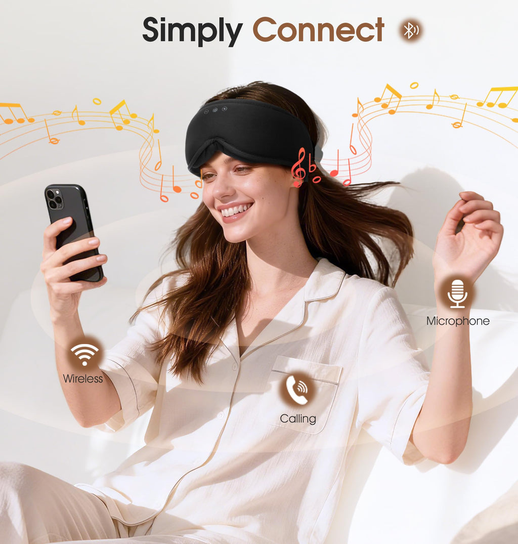 Bamboo Cotton Bluetooth Sleep Mask Z233107