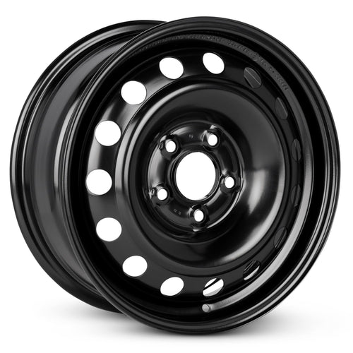 16 Inch Painted Black Car Wheel V90754