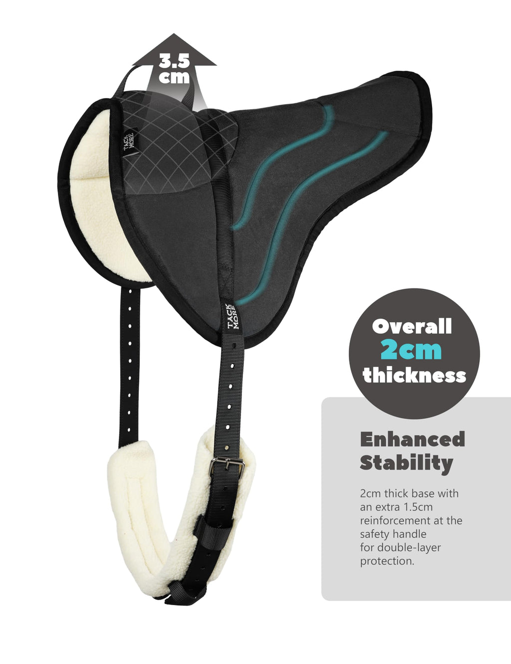Bareback Pad with Girth Y3612