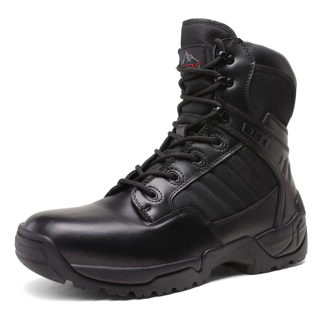 Men's Side Zipper Tactical Work Boots I4071