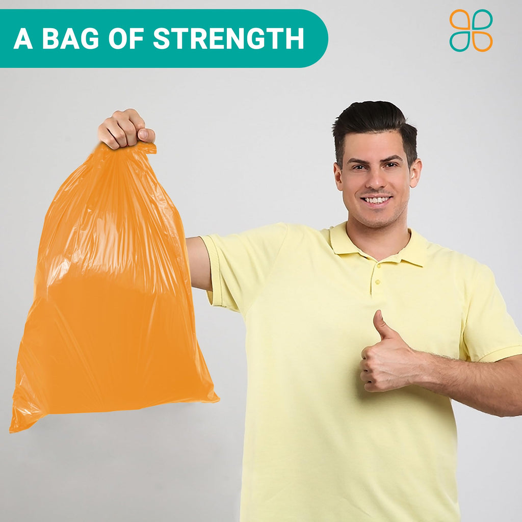 42-Gallon Heavy Duty Orange Contractor Bags 50-Count G106002