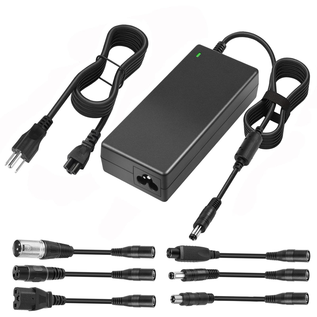 42V 2A Electric Scooter Charger with 7 Plugs O963