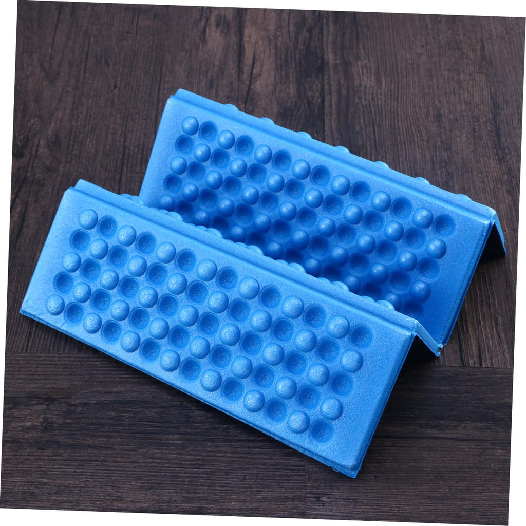 2 Pcs Folding Camping Seat Cushions with Storage Bag G5944