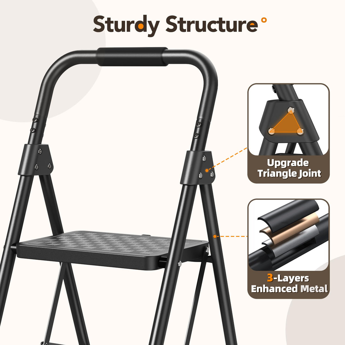 3 Step Ladder A8900