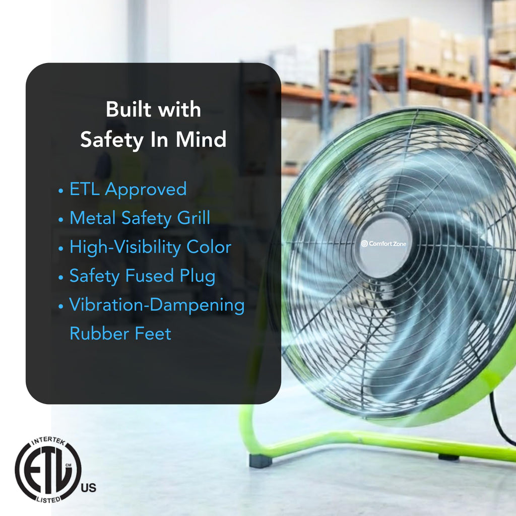 20-Inch High-Velocity Industrial Floor Fan I489915