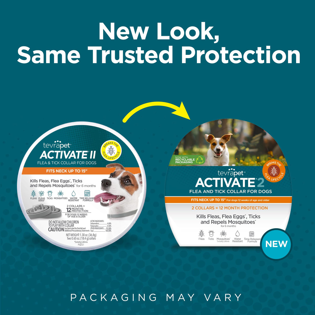 Flea and Tick Collar for Small Dogs D4690