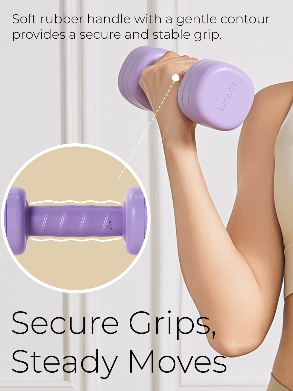 Adjustable Dumbbell Set 2LB 3LB 4LB 5LB P560