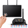 7" Wireless Backup Camera System with DVR Split Screen Monitor M68389