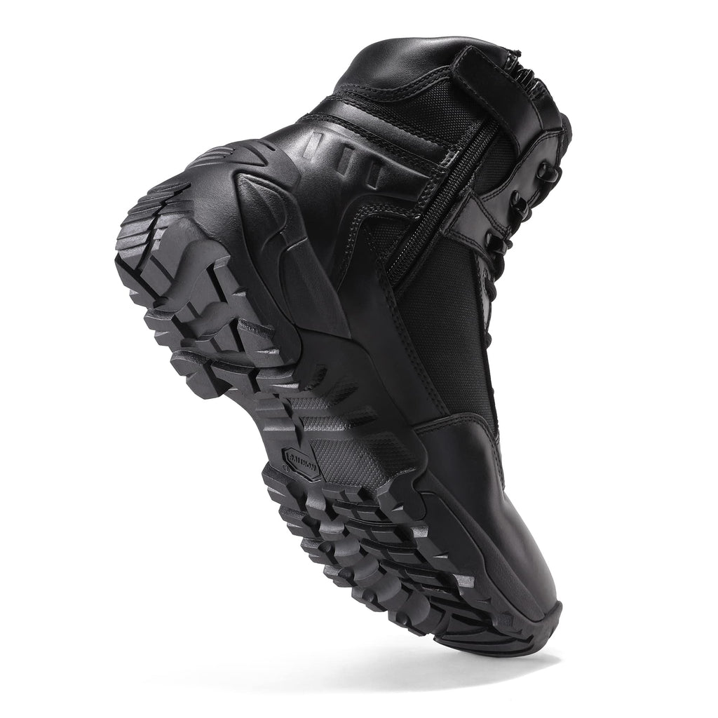 Men's Side Zipper Tactical Work Boots I4071