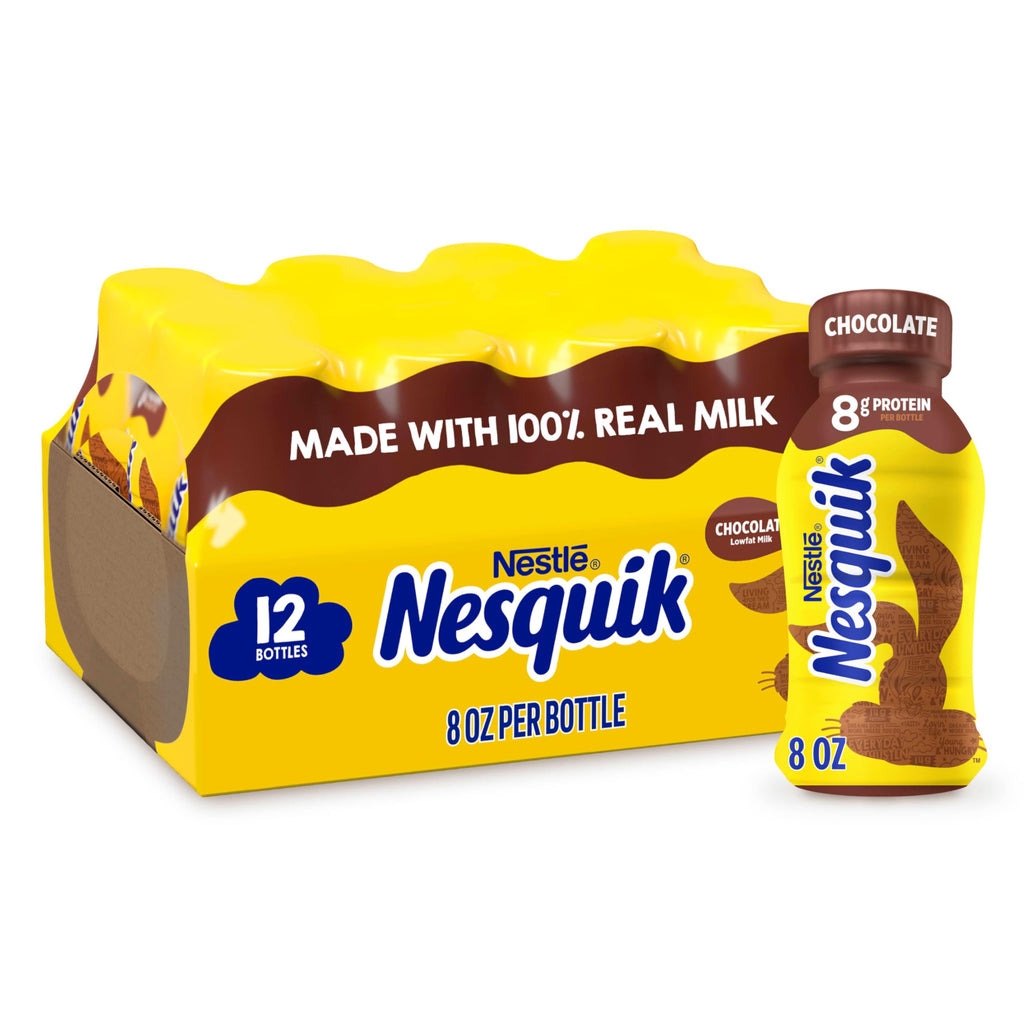 Lowfat Chocolate Milk 8 Fl Oz 12 Pack N405