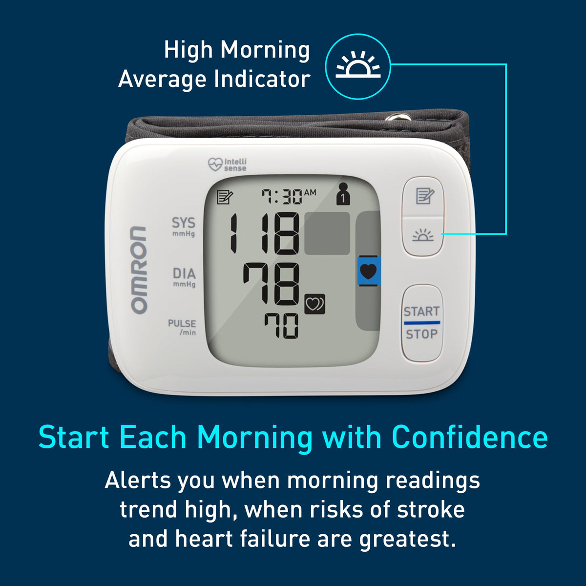 Wireless Wrist Blood Pressure Monitor V231471