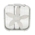 20" 3 Speeds White Portable Floor Fan M435