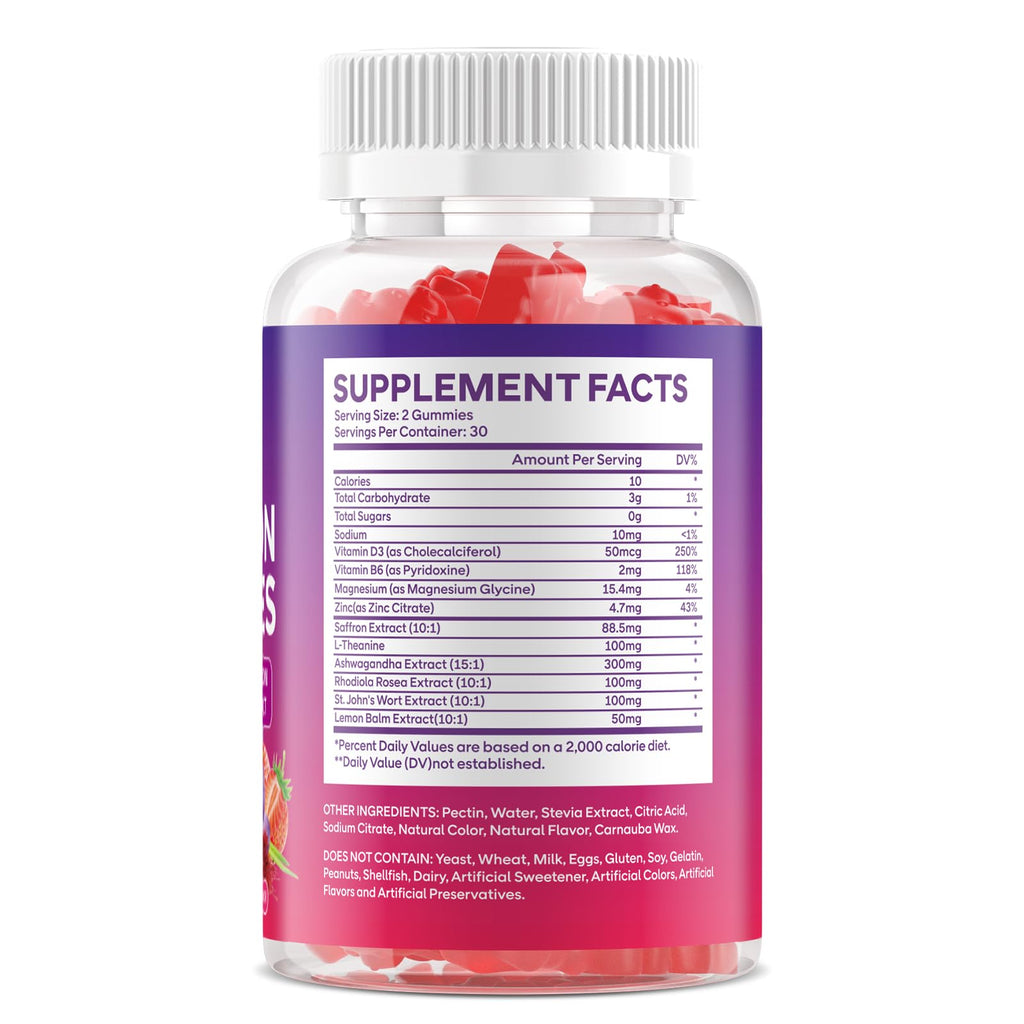 Strawberry Flavor 120 Count Gummies L791