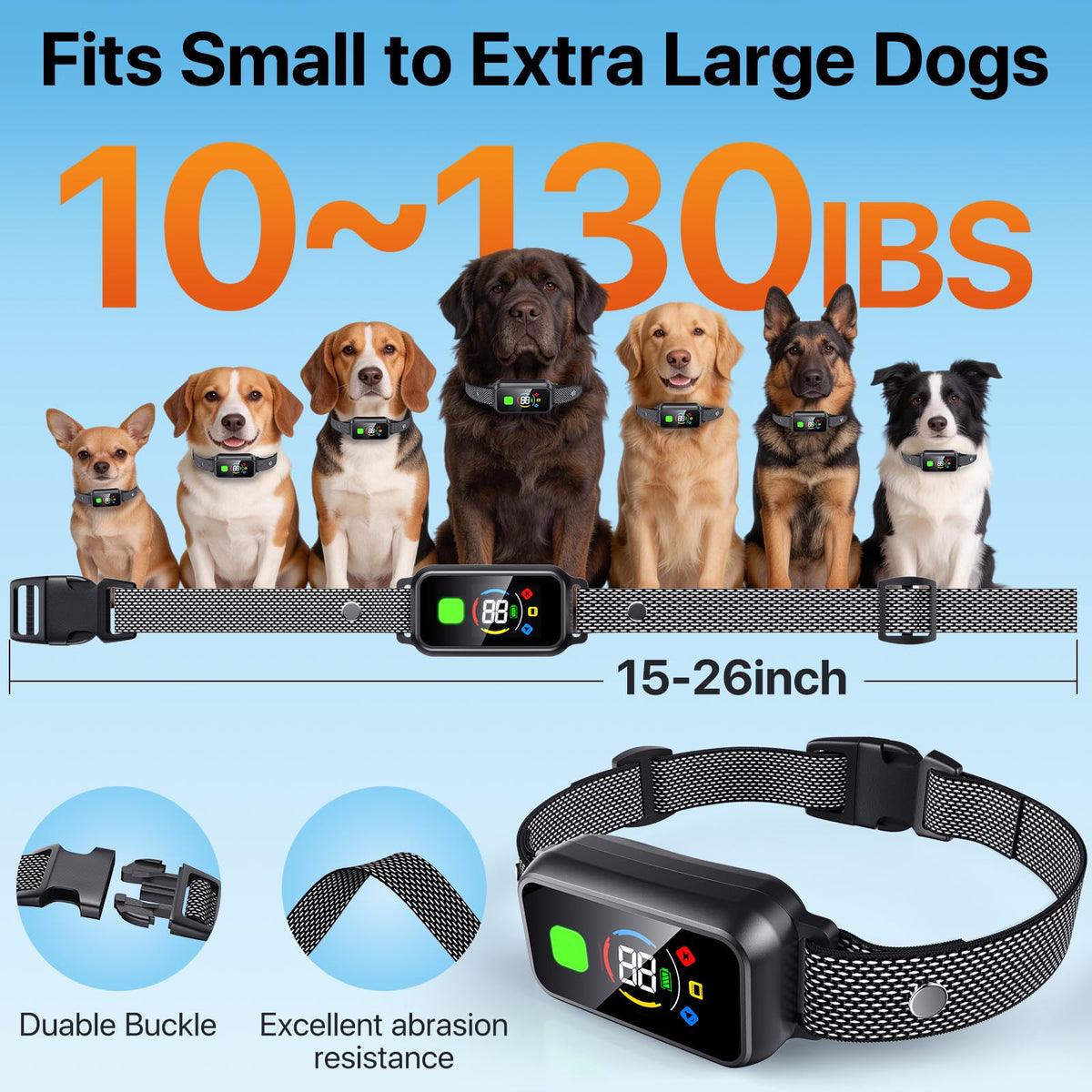Wireless Dog Collar Fence System & Training Collar F280