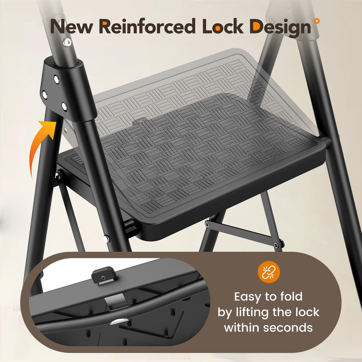 3 Step Ladder A8900
