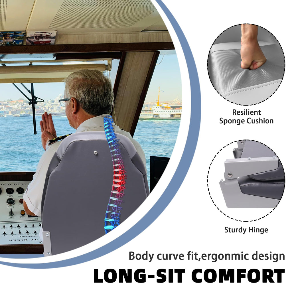 Folding High Back Boat Seats 2 Pack K3953