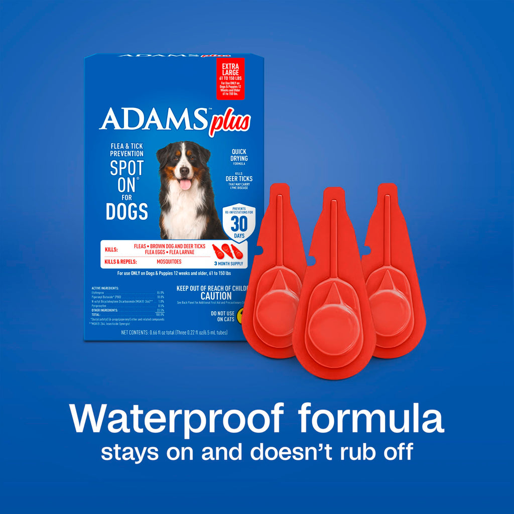 Flea & Tick Prevention Spot On 3 Pack K9750