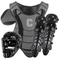 Youth Catcher's Gear Set with Helmet, Chest Protector & Leg Guards C550