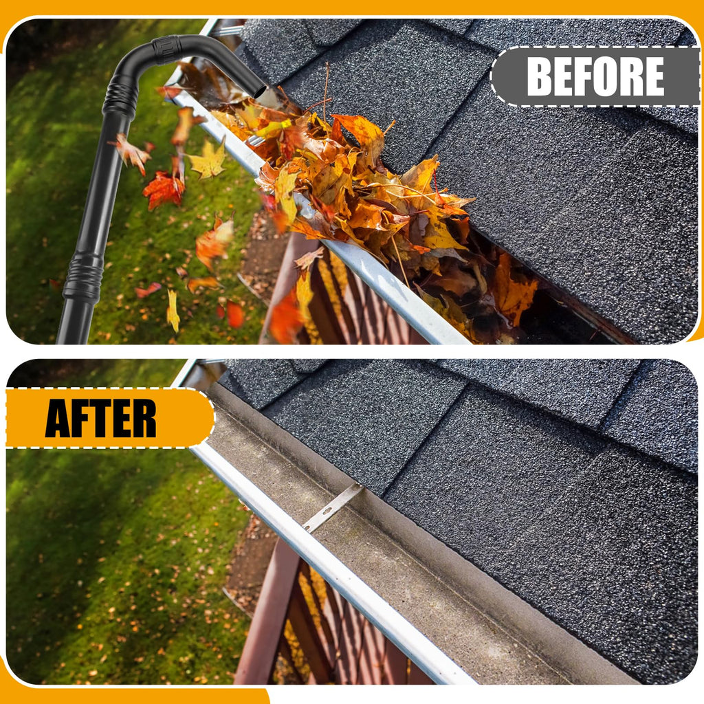 Gutter Cleaning Kit with 360° Adjustable Nozzle D510
