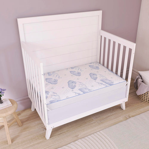 2-in-1 Breathable Inner Spring Portable Crib Mattress U42677