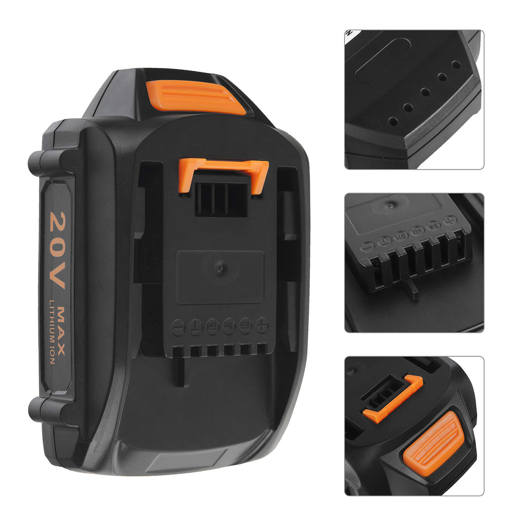20V 2Packs Lithium Battery and Charger Starter Kit E914