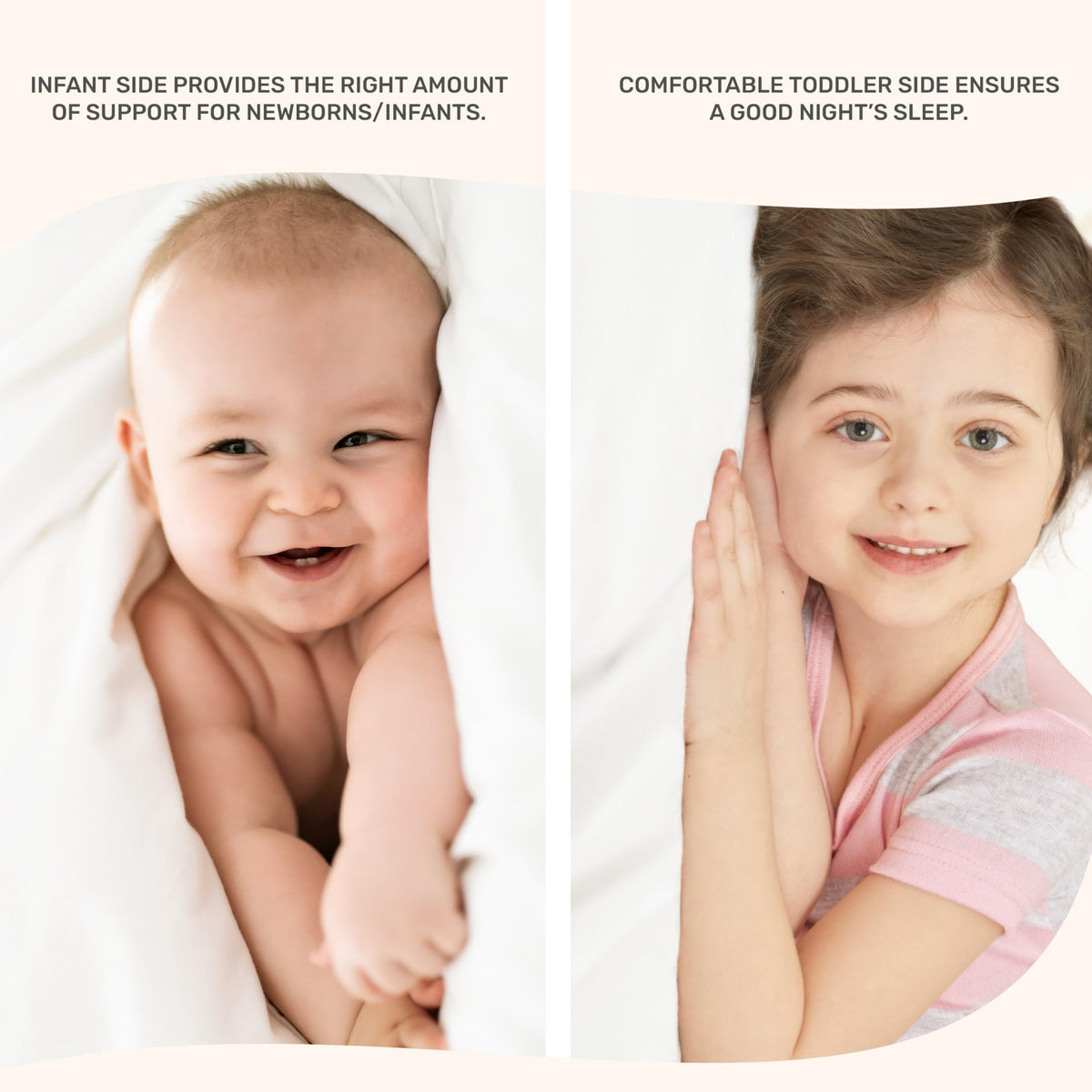 2-in-1 Breathable Inner Spring Portable Crib Mattress U42677