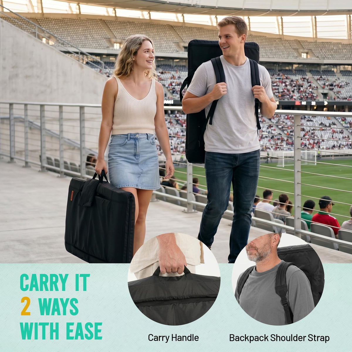 Padded Bleacher Seat Cushion Q4197