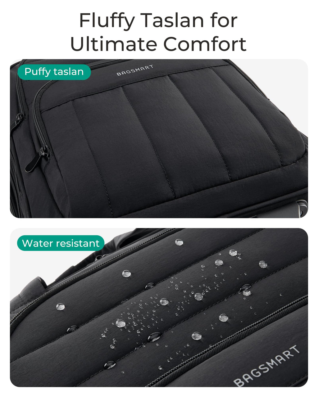 16 inch Lightweight Underseat Carry on Luggage with Wheels H68058