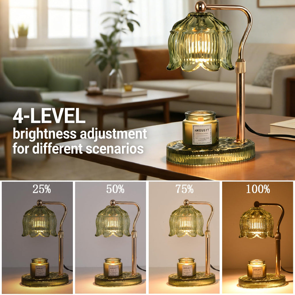 Dimmable Candle Warmer Lamp with Timer T69666