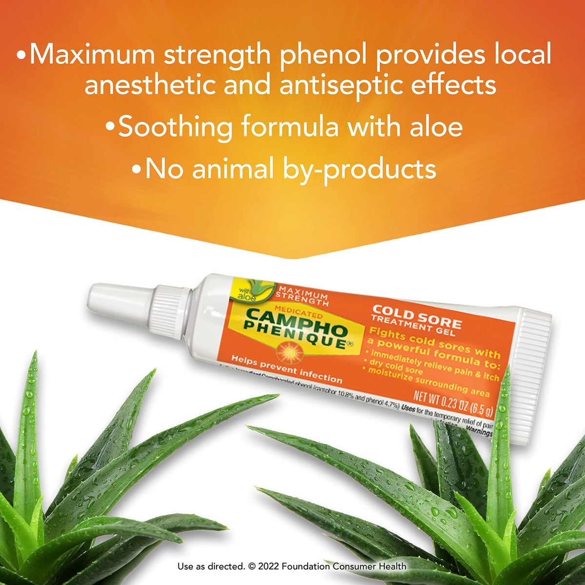 Cold Sore Treatment Gel 0.23 Oz P948880